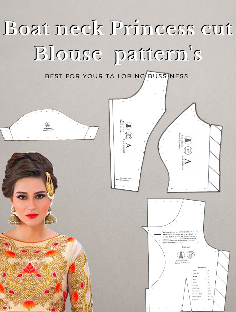 princess cut blouse pattern